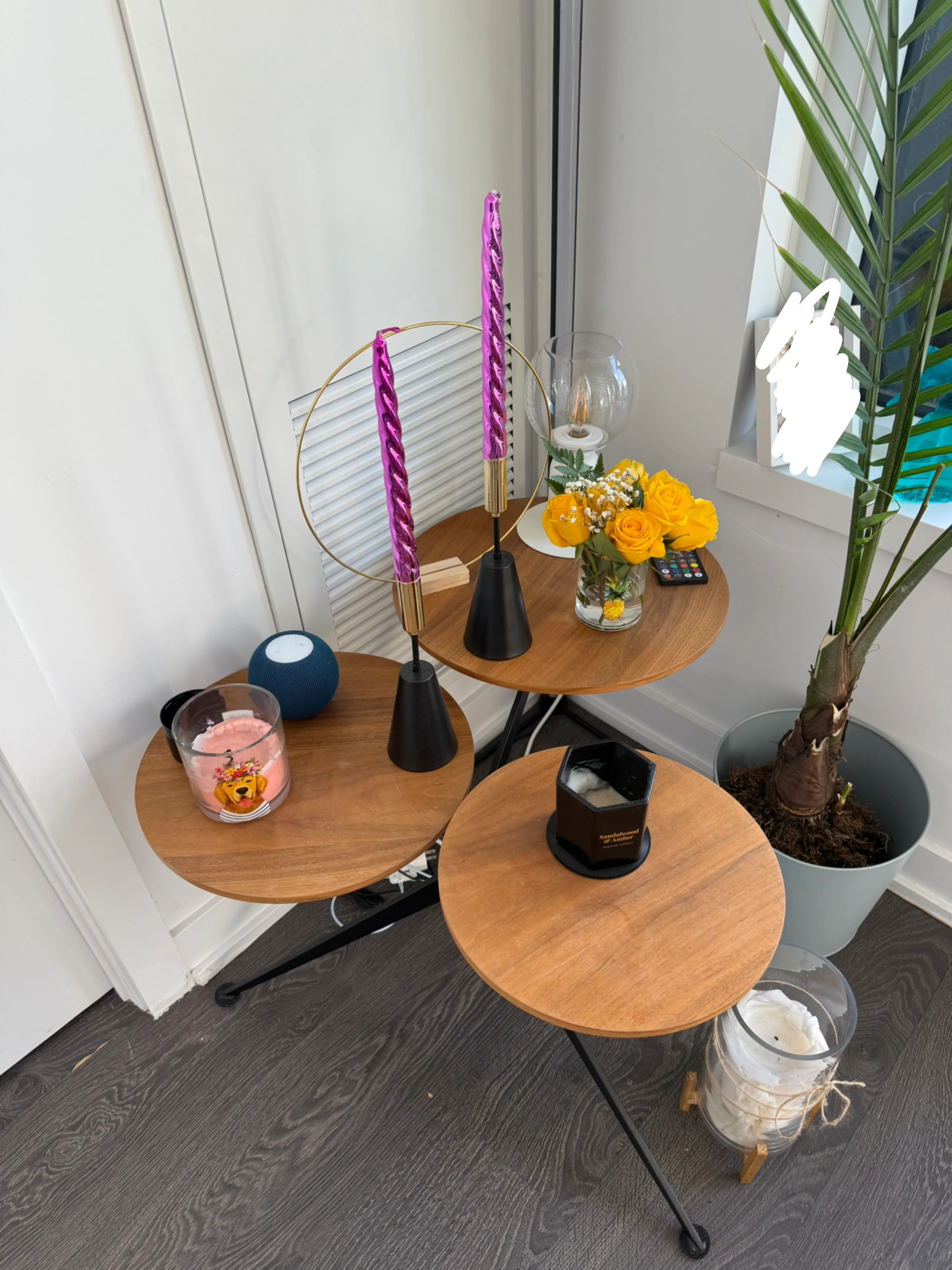 Round Nesting Side Tables - Set of 3 thumbnail