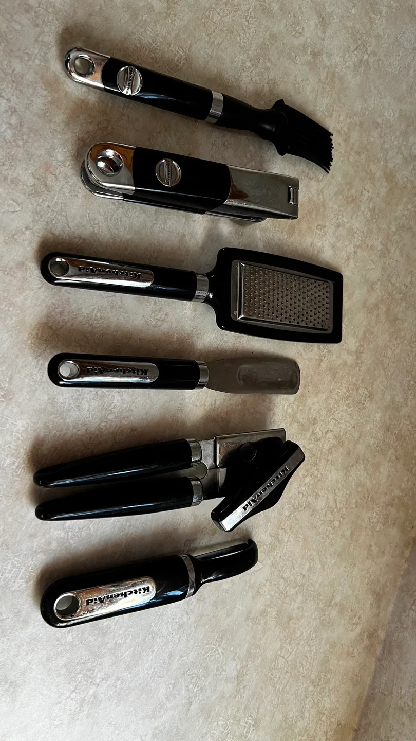 KitchenAid Black Kitchen Utensil Set thumbnail