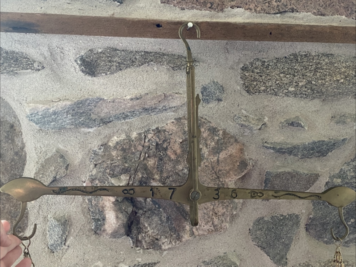 Vintage Balance Scale Plant Hanger - photo 2