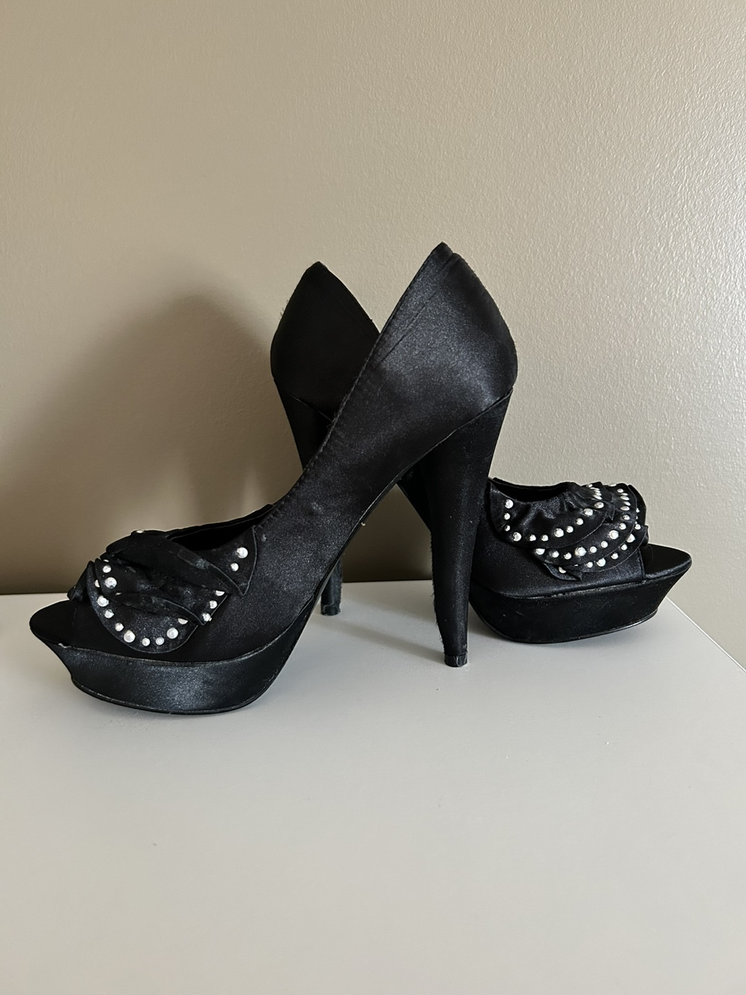 Club couture black size 6 heels - photo 2