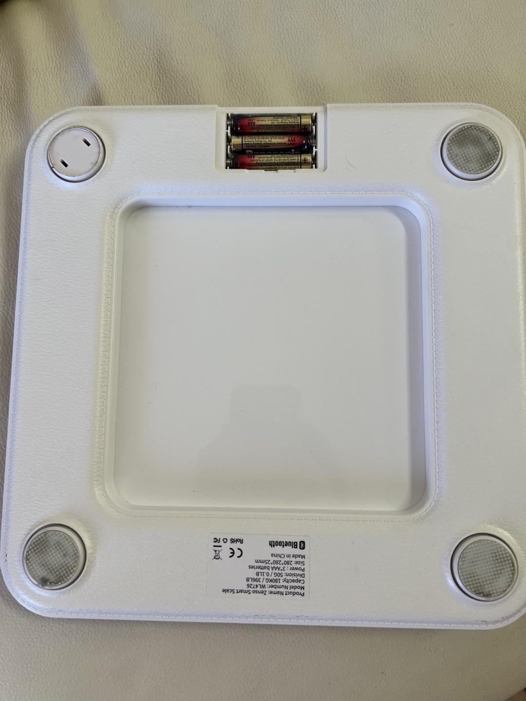 ZENS Smart Scale – Ultra-Thin & Matte White - photo 3