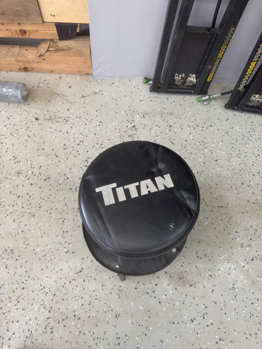 Titan Rolling Shop Stool thumbnail