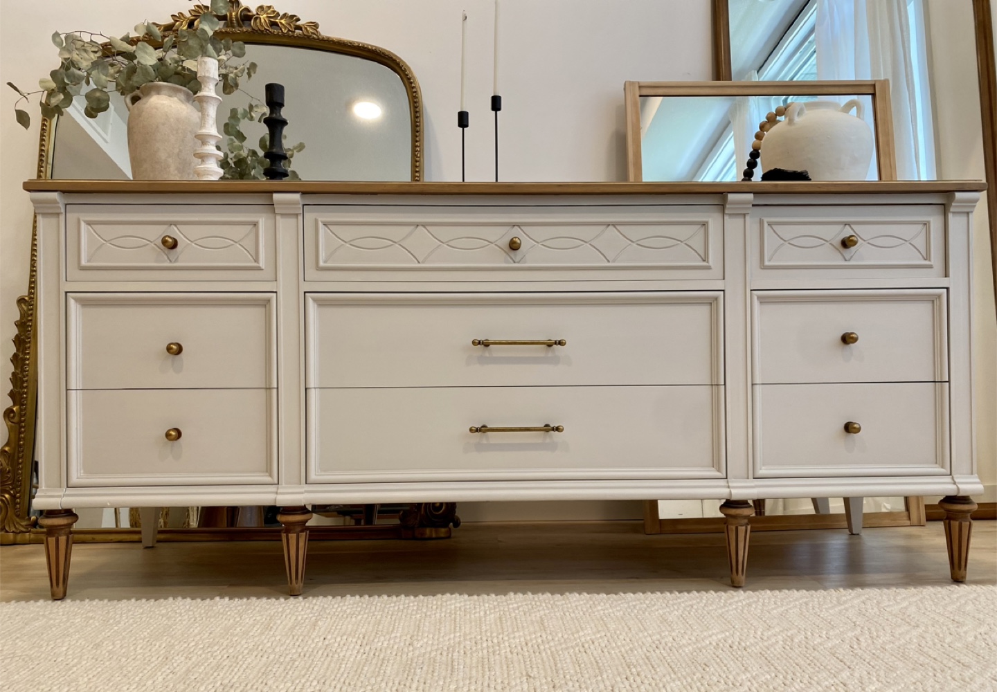 Ivory credenza  dresser - photo 2