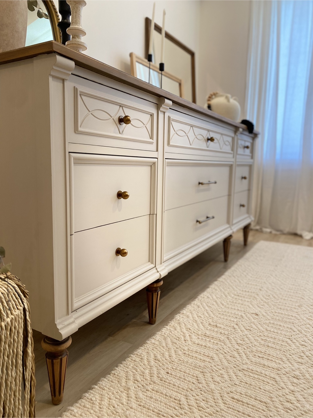 Ivory credenza  dresser - photo 4