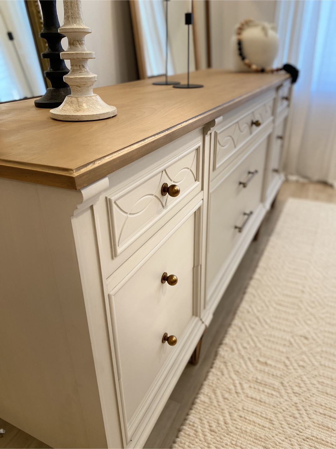 Ivory credenza  dresser - photo 5