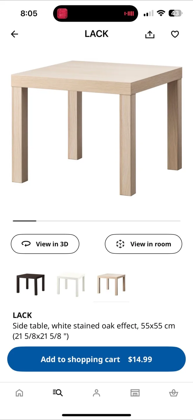 IKEA LACK Side Table image indicator(3)