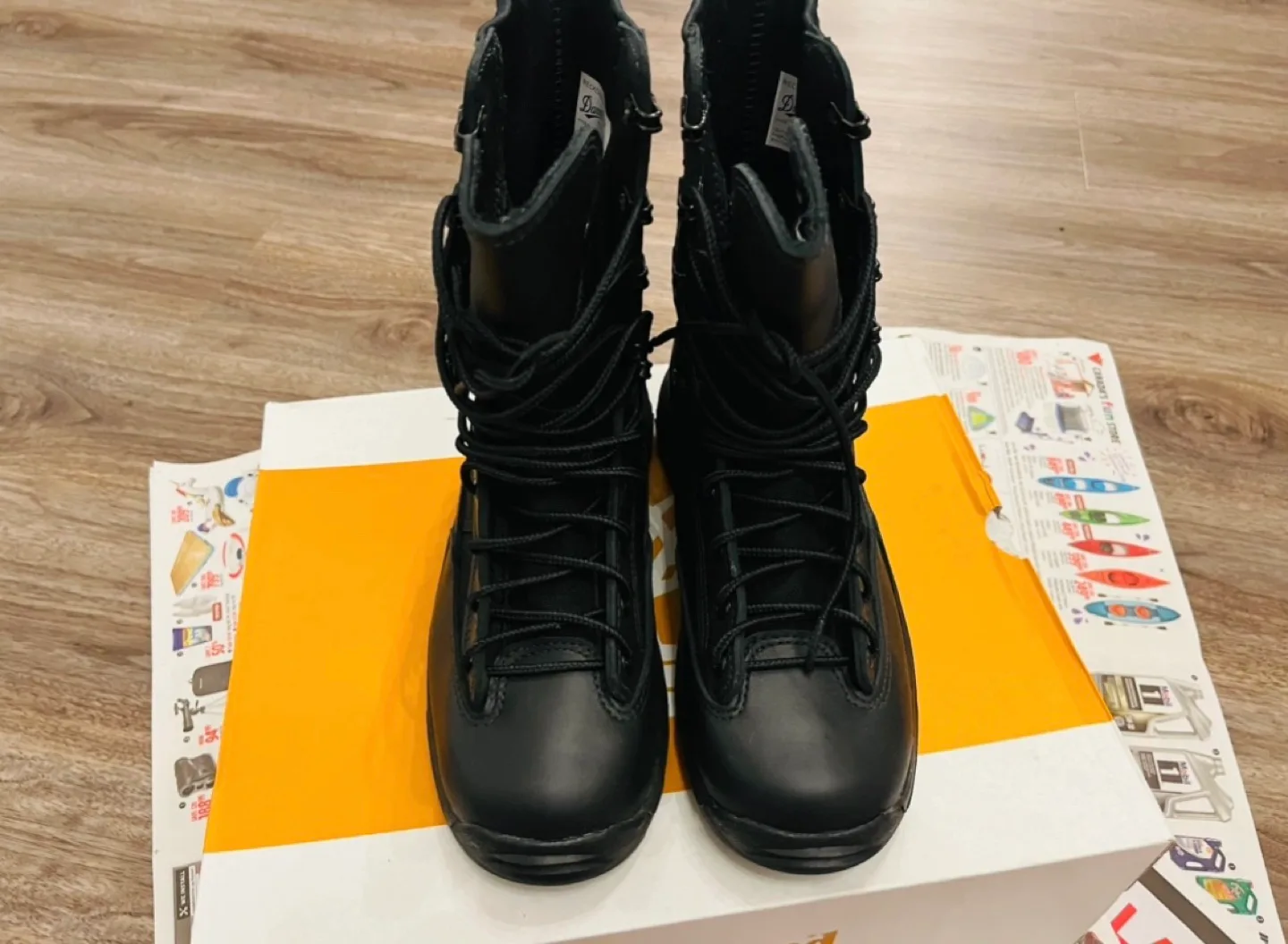 Danner Reckoning 8" Black Hot Boots - Men's 6.5 thumbnail