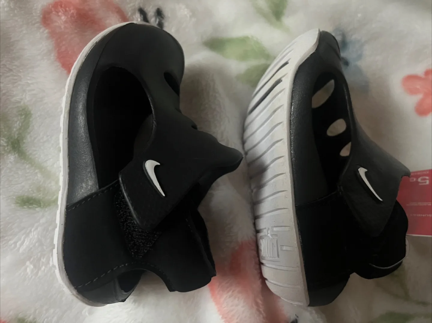 New Nike Sunray Protect 3 (TD) Black Sandals - Size 5C image indicator(6)