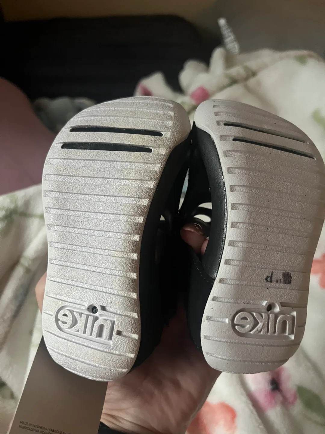 New Nike Sunray Protect 3 (TD) Black Sandals - Size 5C image indicator(7)