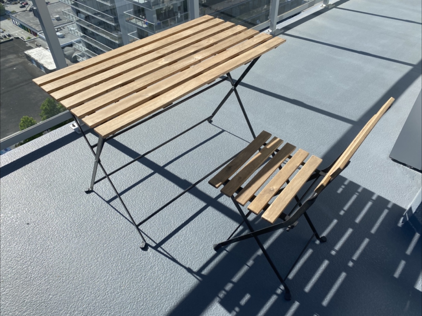 IKEA Folding Outdoor Table & Chair Set
