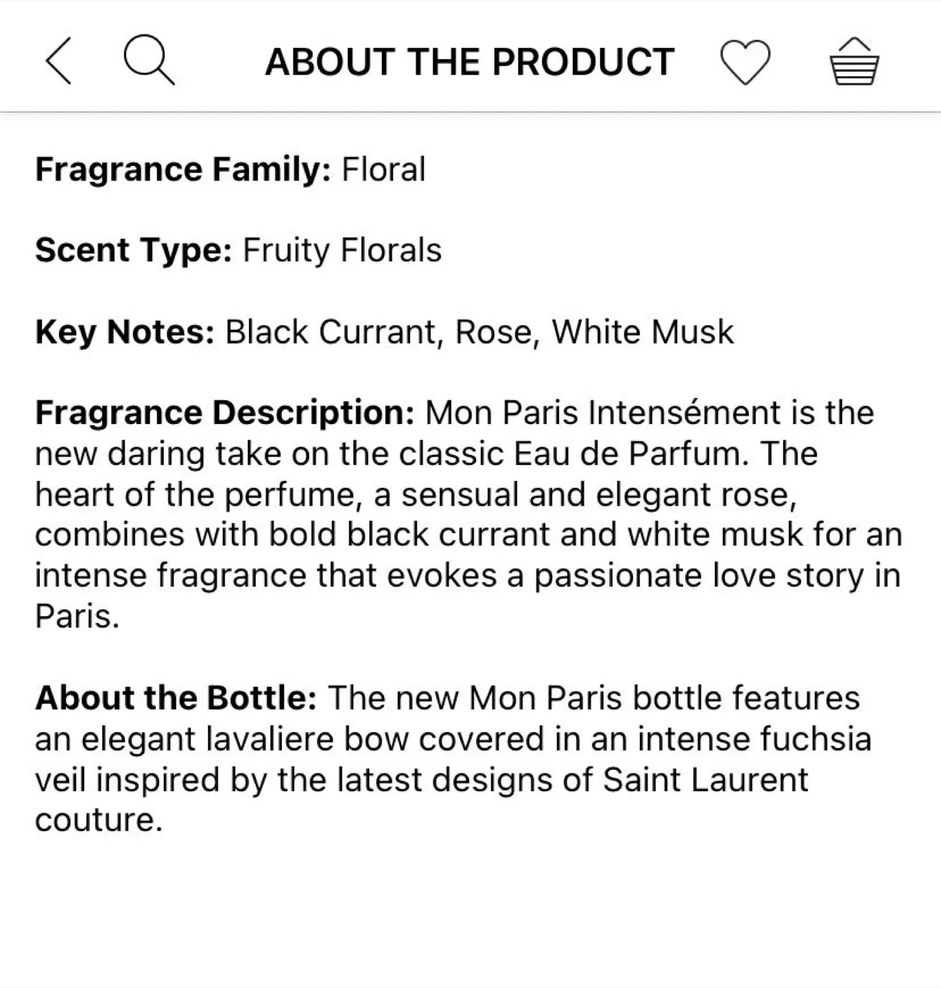 YVES SAINT LAURENT PERFUME image indicator(3)