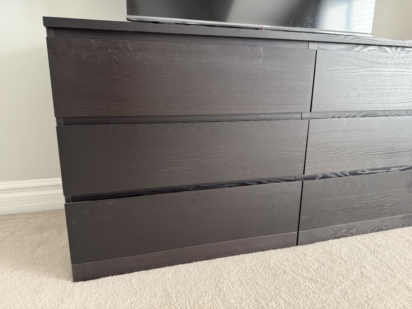IKEA MALM Dresser - Black/Brown - photo 3