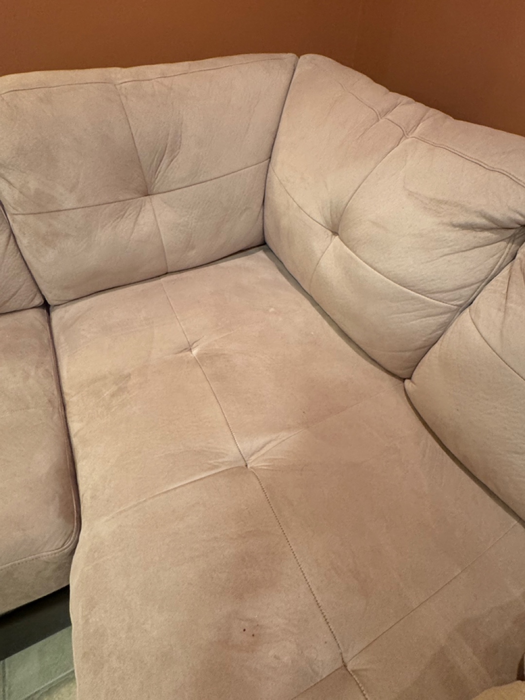 Beige Sectional Sofa