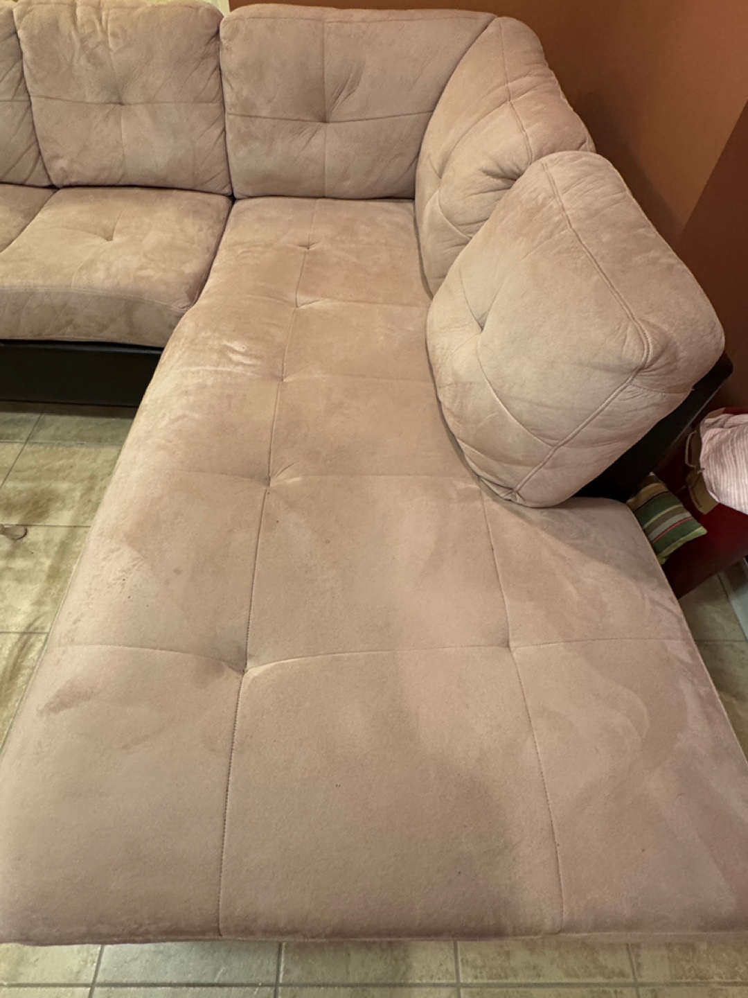 Beige Sectional Sofa - photo 4