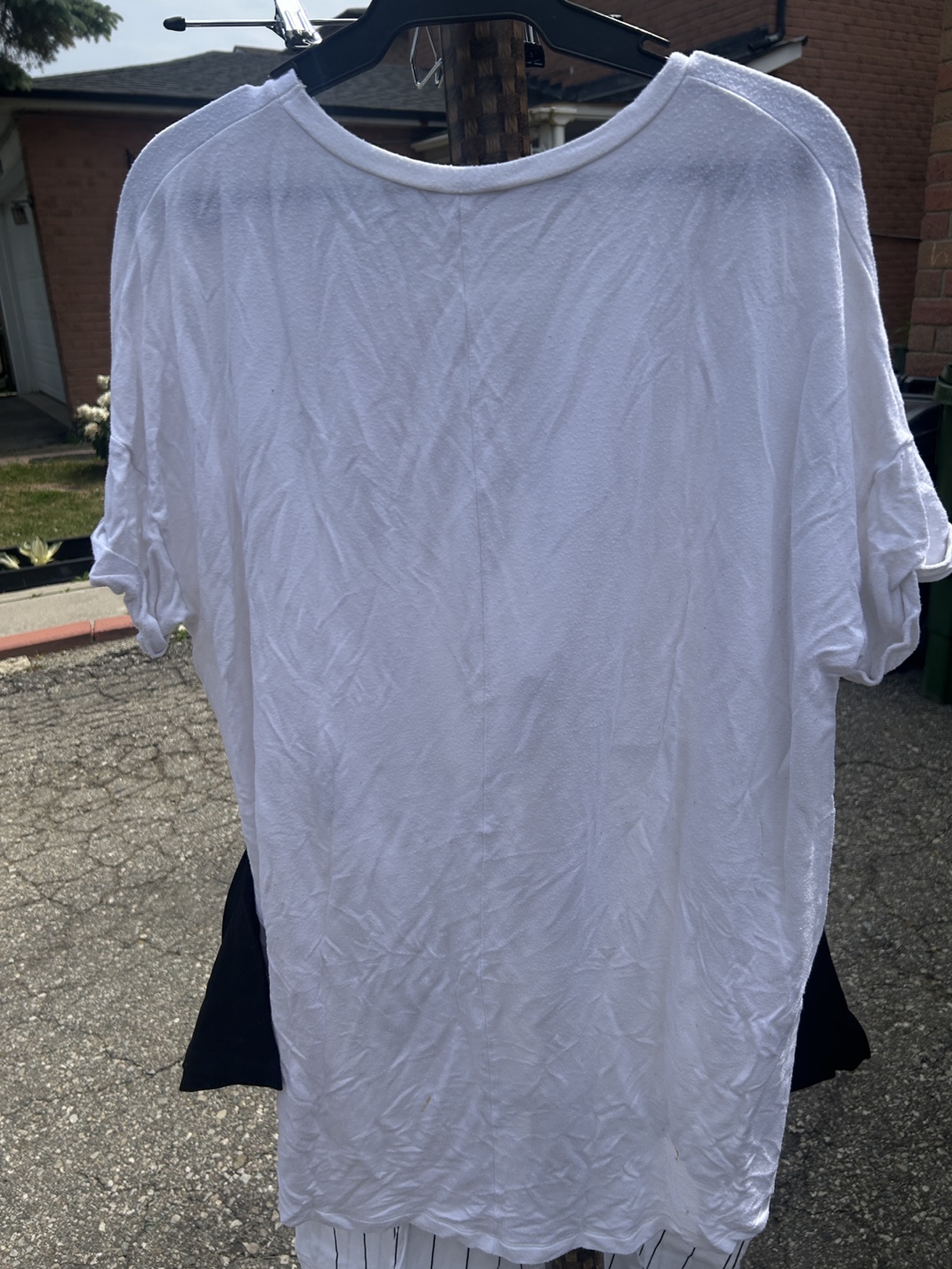Zara White Tee - Size Medium - photo 5