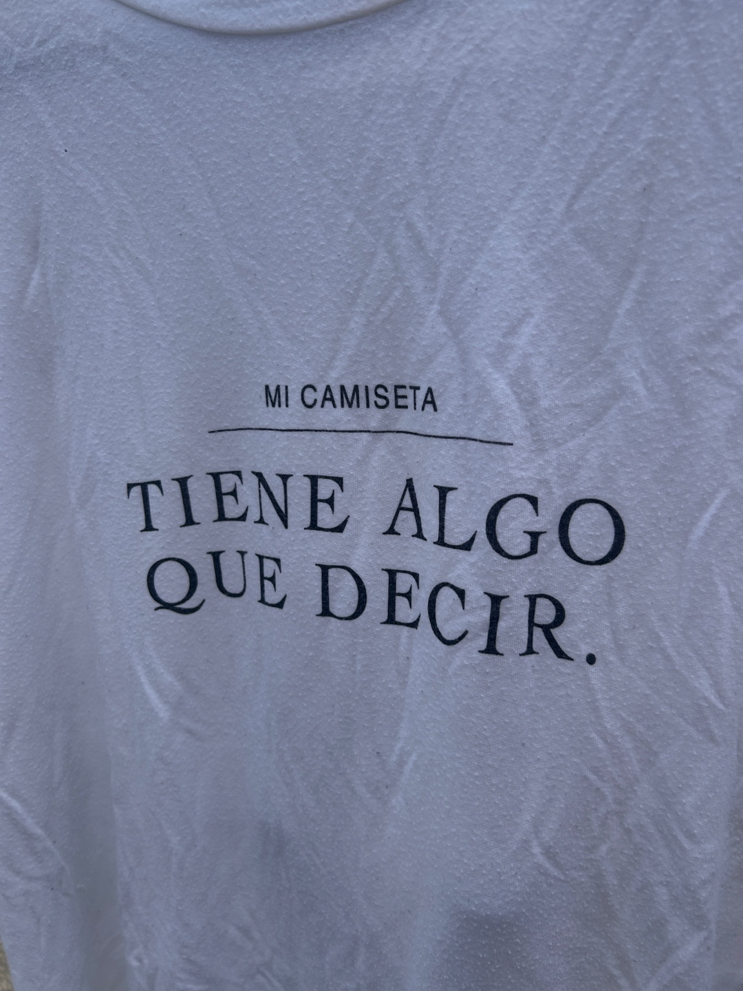 Zara White Tee - Size Medium