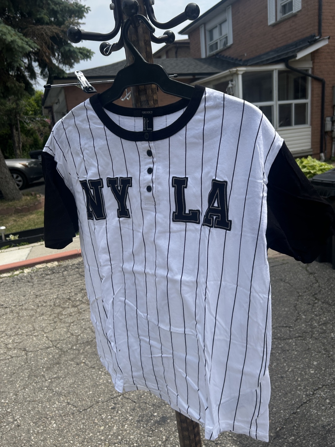 Forever 21 Baseball Style Top - Size S
