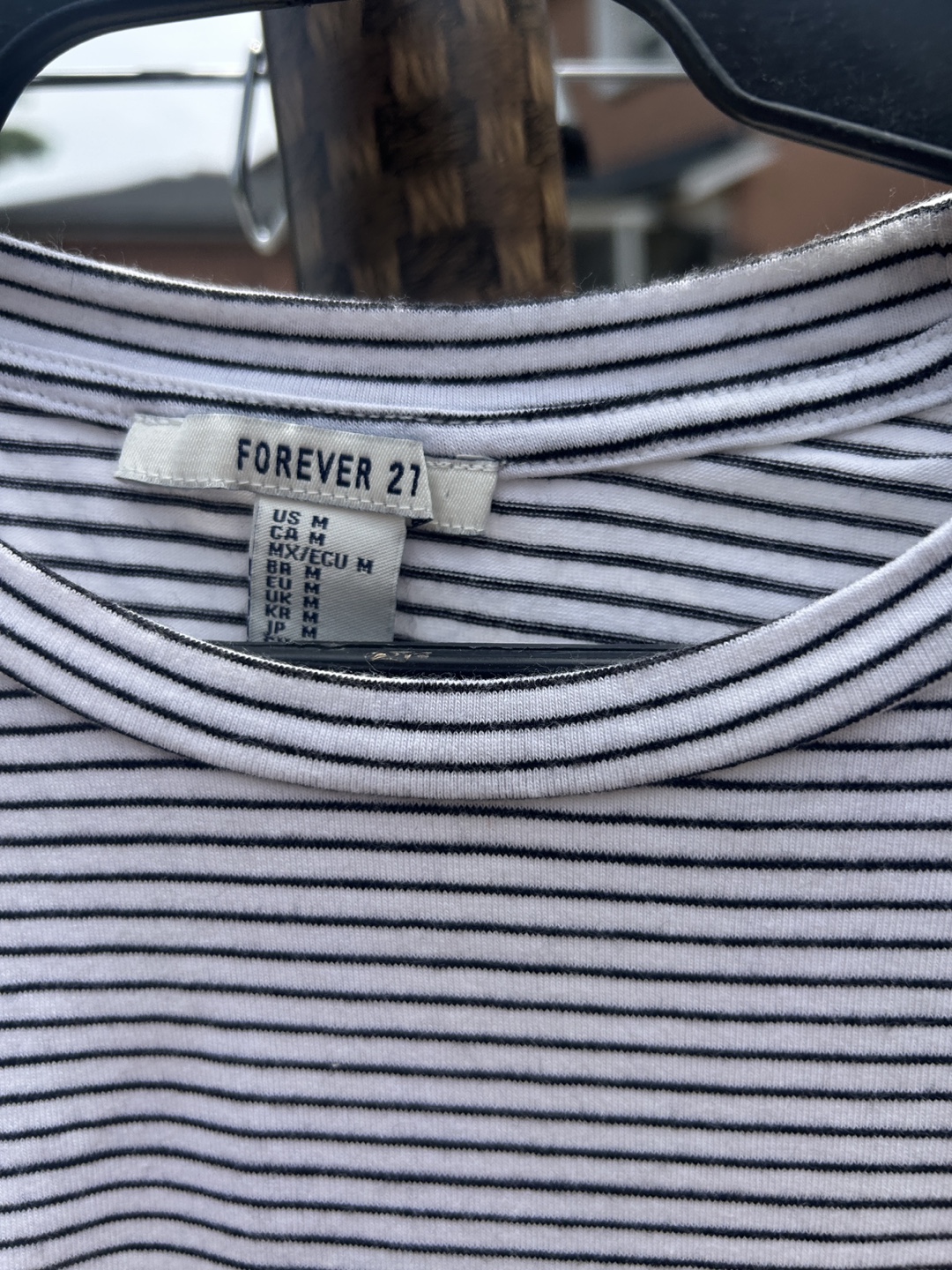 Forever 21 Striped 'Influencer' Tee - Size M - photo 2