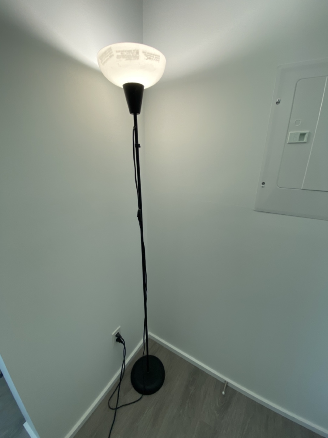 IKEA NOT Floor Lamp - Black