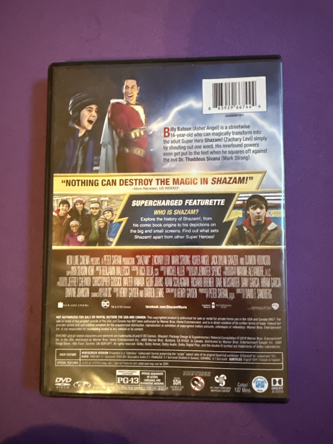 Shazam! DVD - photo 3