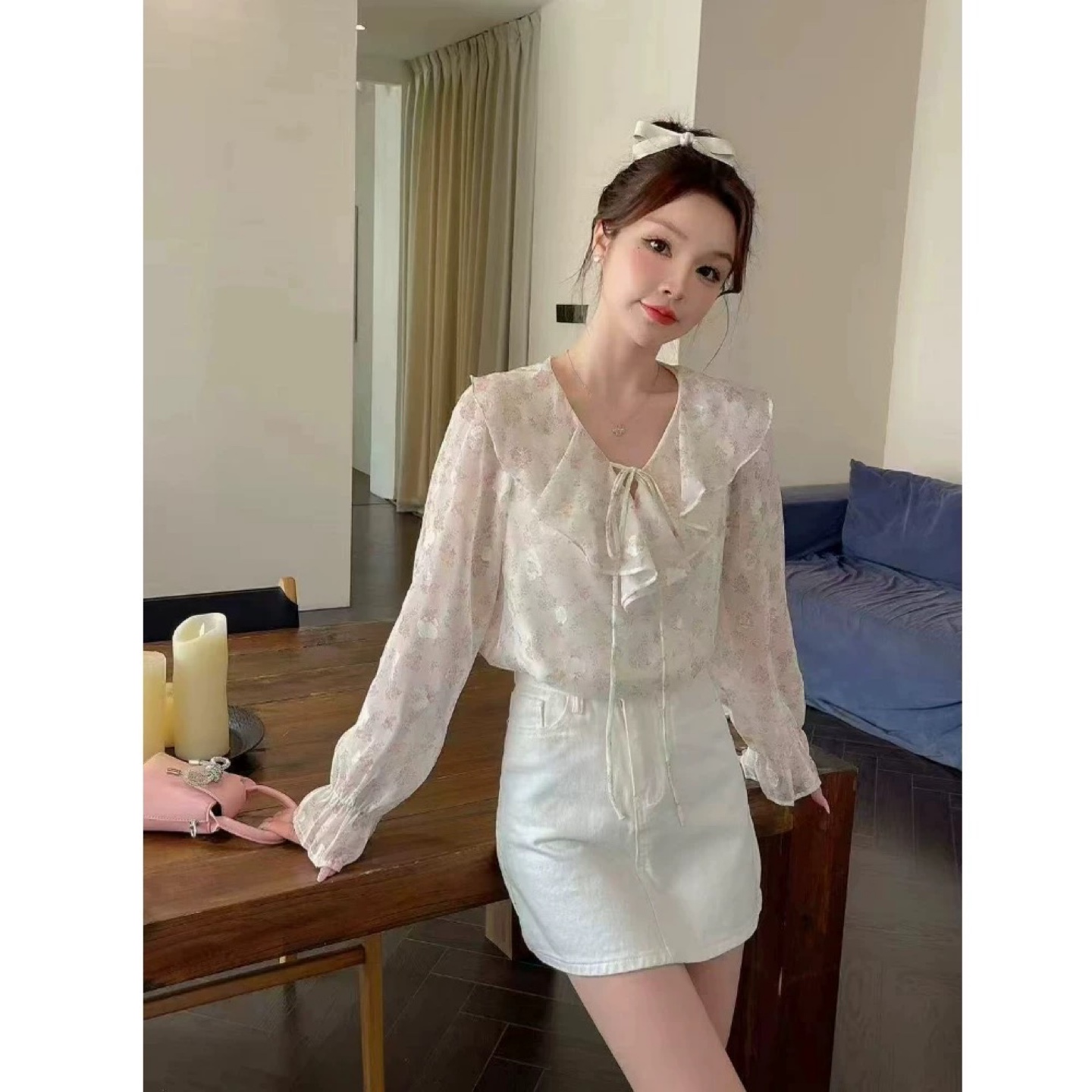 Two Floral Pattern Blouse - photo 2