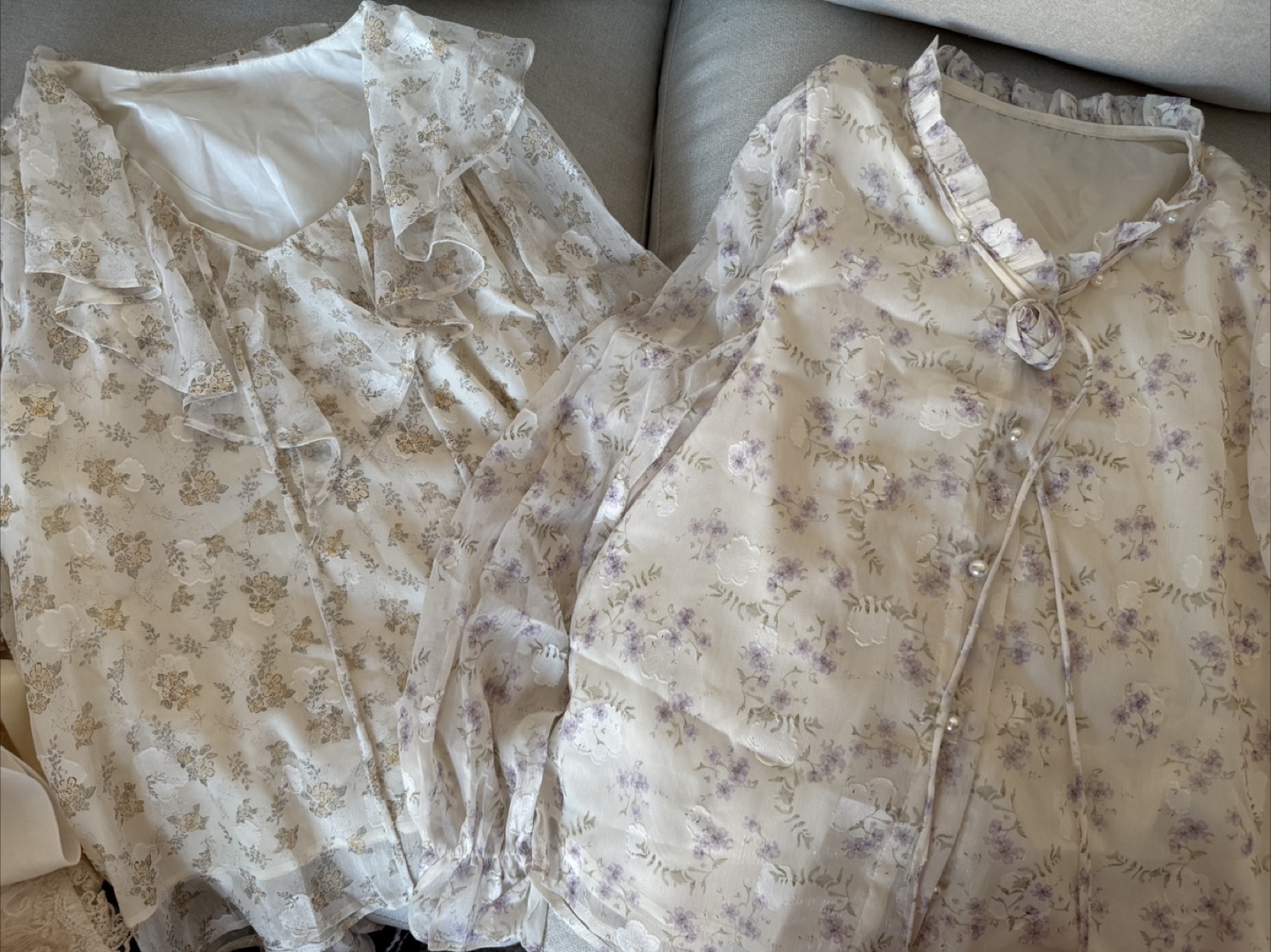 Two Floral Pattern Blouse - photo 3