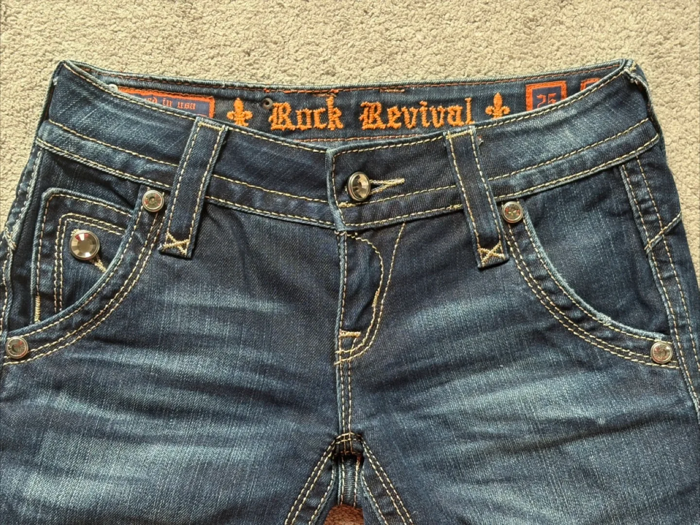 Rock Revival Women’s Jeans Skinny - Size 25 image indicator(3)