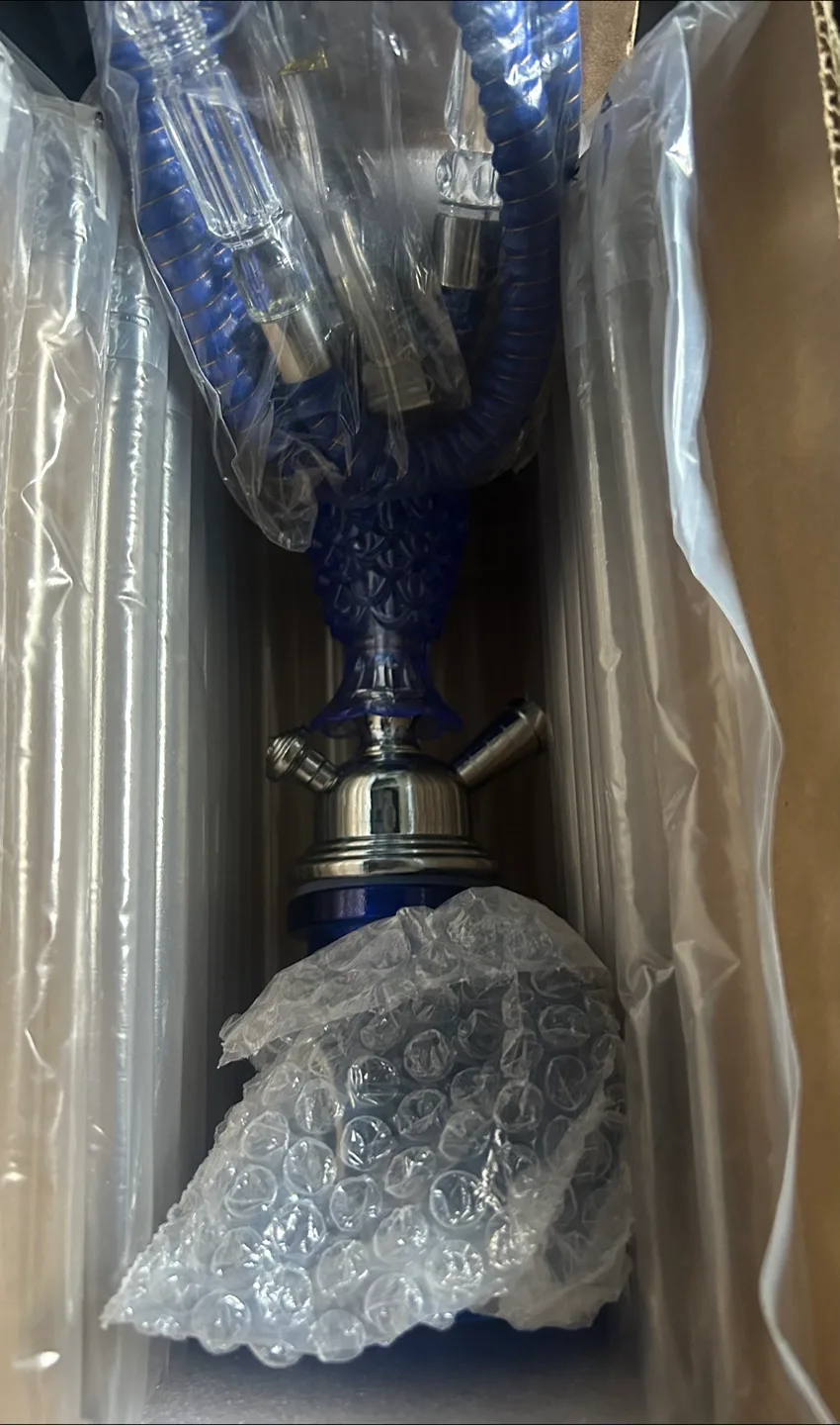 Blue Pineapple Hookah Set - Complete image indicator(2)