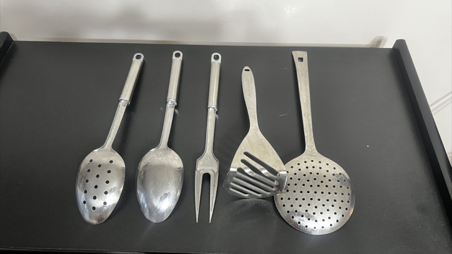 Steel Utensil Set - 5 Piece - photo 3