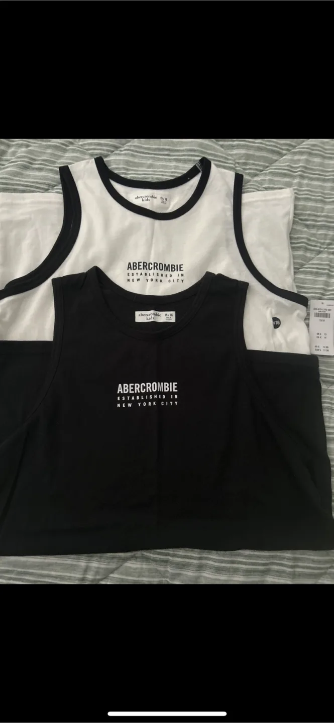 Abercrombie Youth Tank Tops - Size 15/16 thumbnail