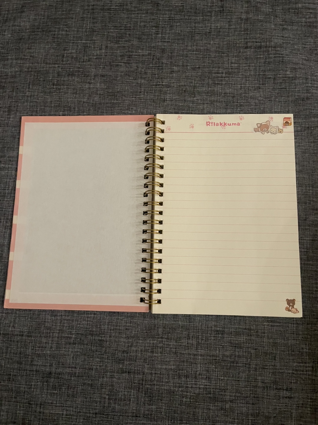 🇨🇦7” Rilakkuma Spiral Notebook - photo 2