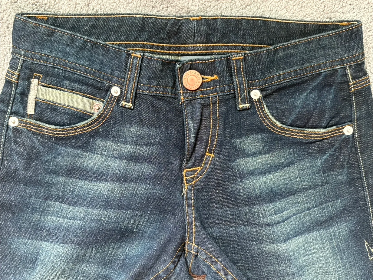 Armani Exchange Women's Denim Jeans Straight-Size 0 image indicator(3)