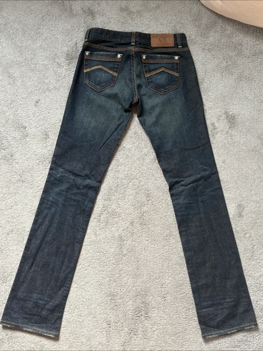 Armani Exchange Women's Denim Jeans Straight-Size 0 image indicator(2)