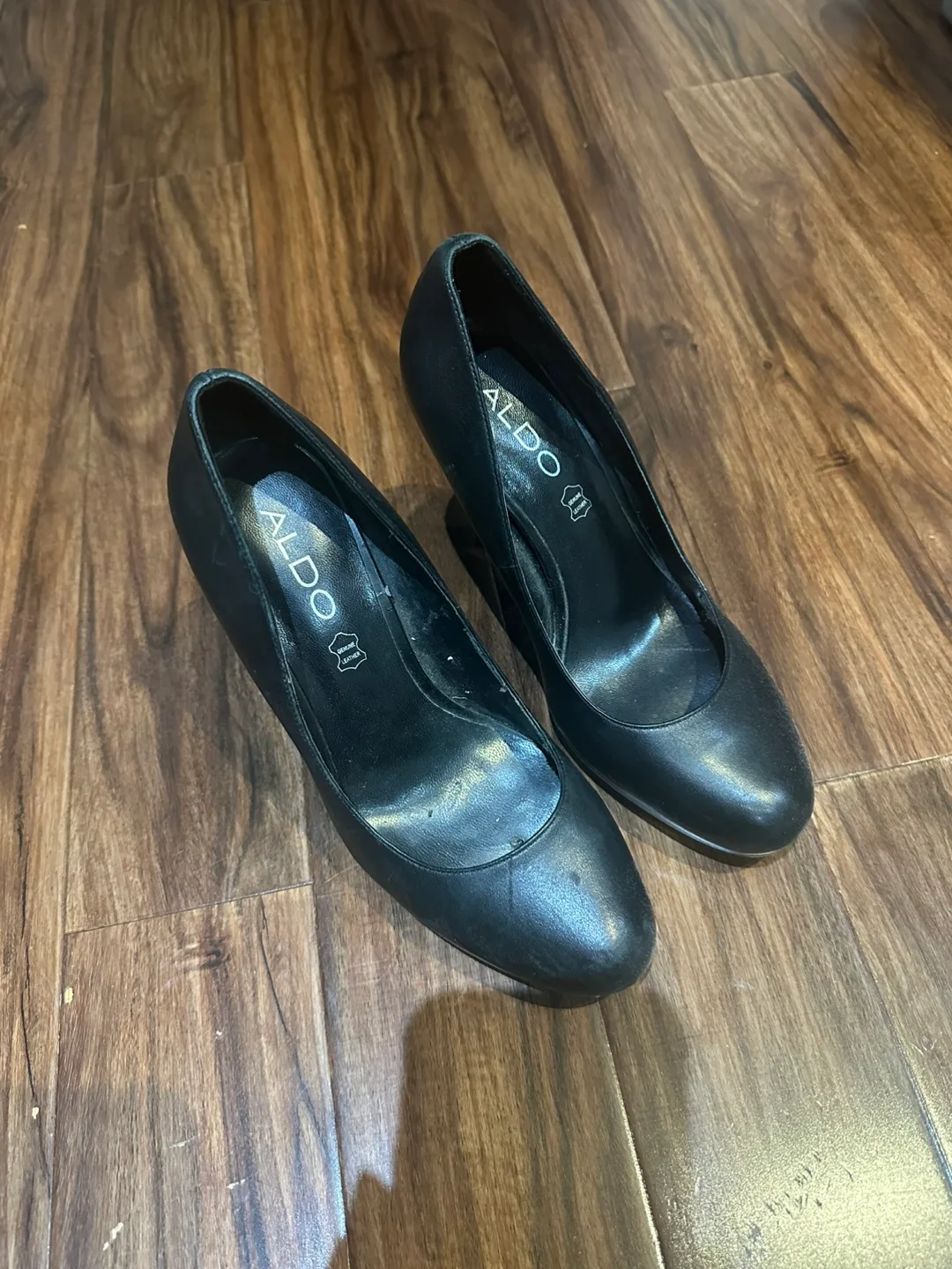 Aldo Black Heels - Size 6 1/2 thumbnail