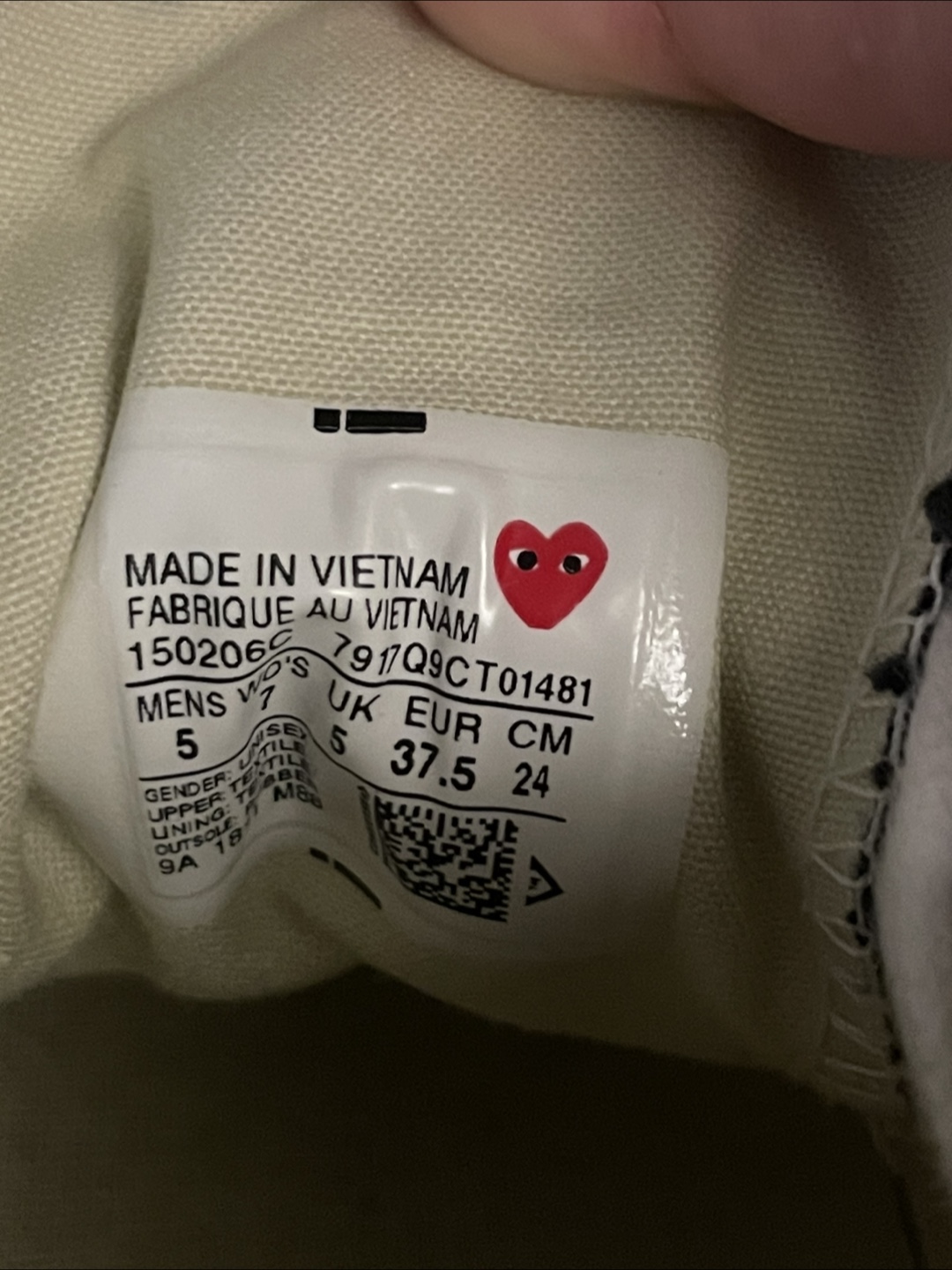 Comme des Garcons Converse Sneakers - US Men's 5 - photo 3
