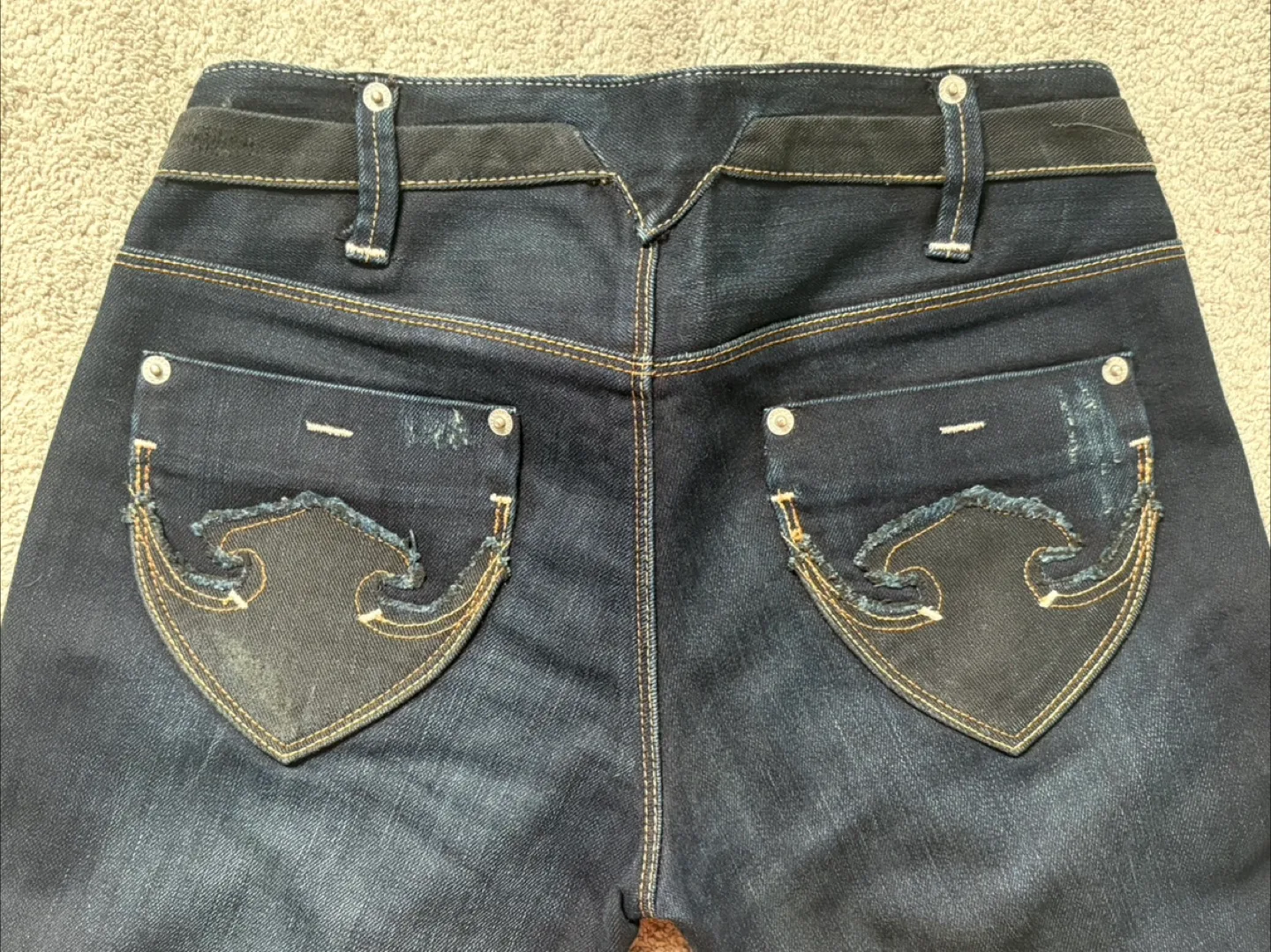 Armani Exchange Women’s Dark Wash Jeans Straight-Size 0 image indicator(4)