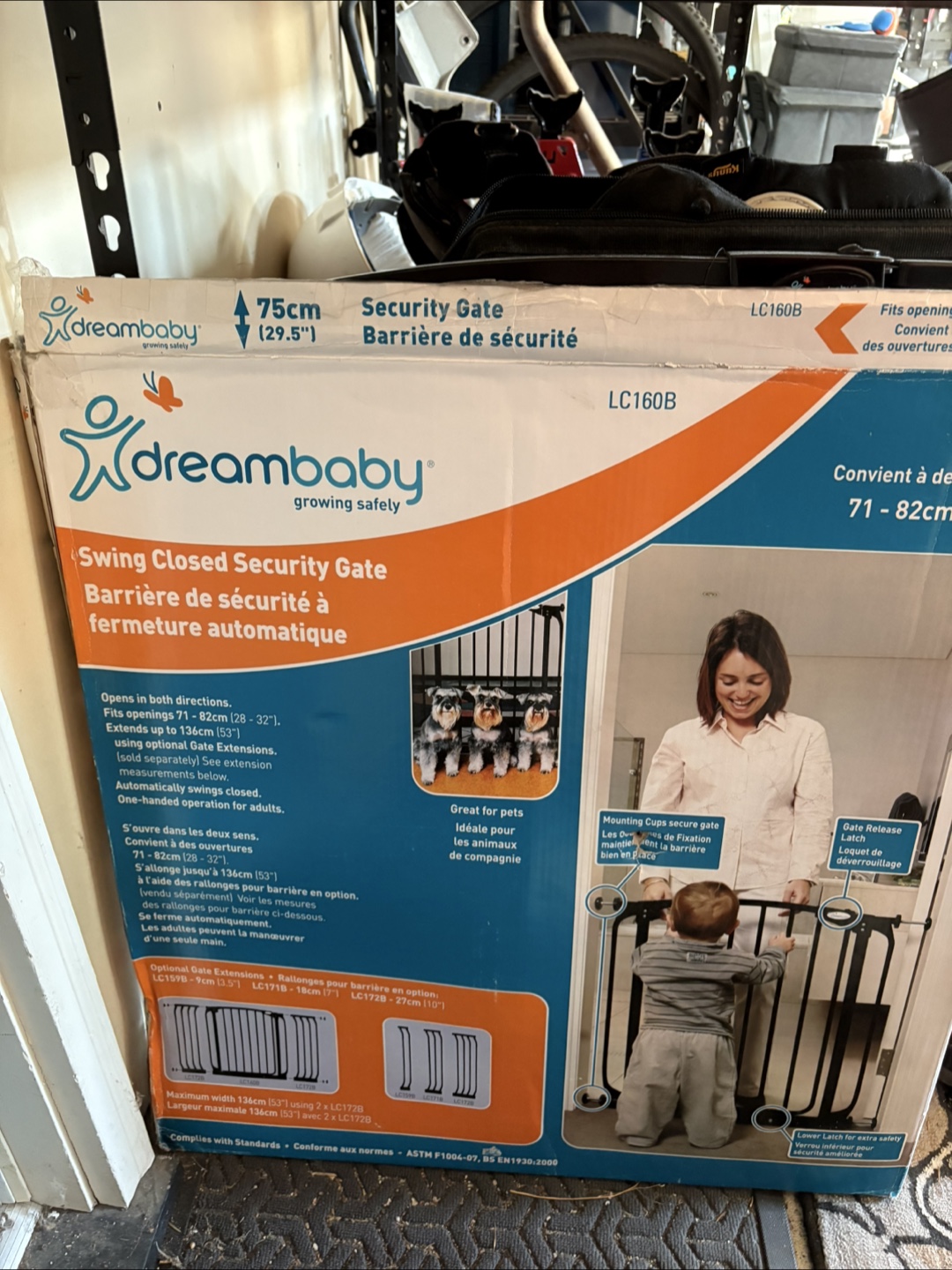 Dreambaby Swing Closed Security Gate LC160B