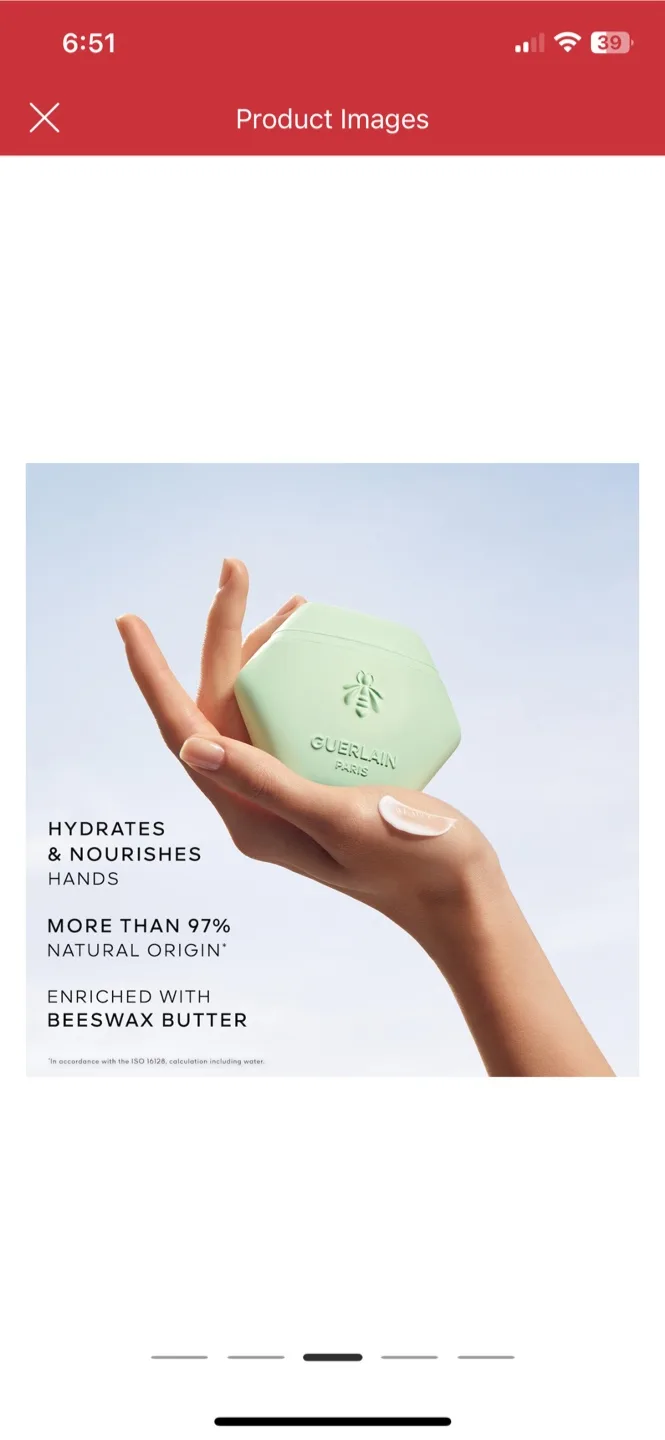 Guerlain Aqua Allegoria Rosa Verde Hand Cream (50ml) - New image indicator(4)