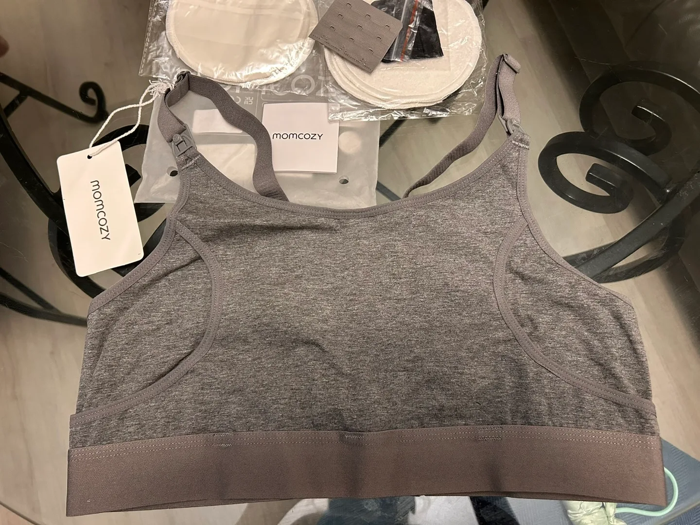 MOMCOZY. The Original: Nursing and Pumping Bra XS-S-M image indicator(2)