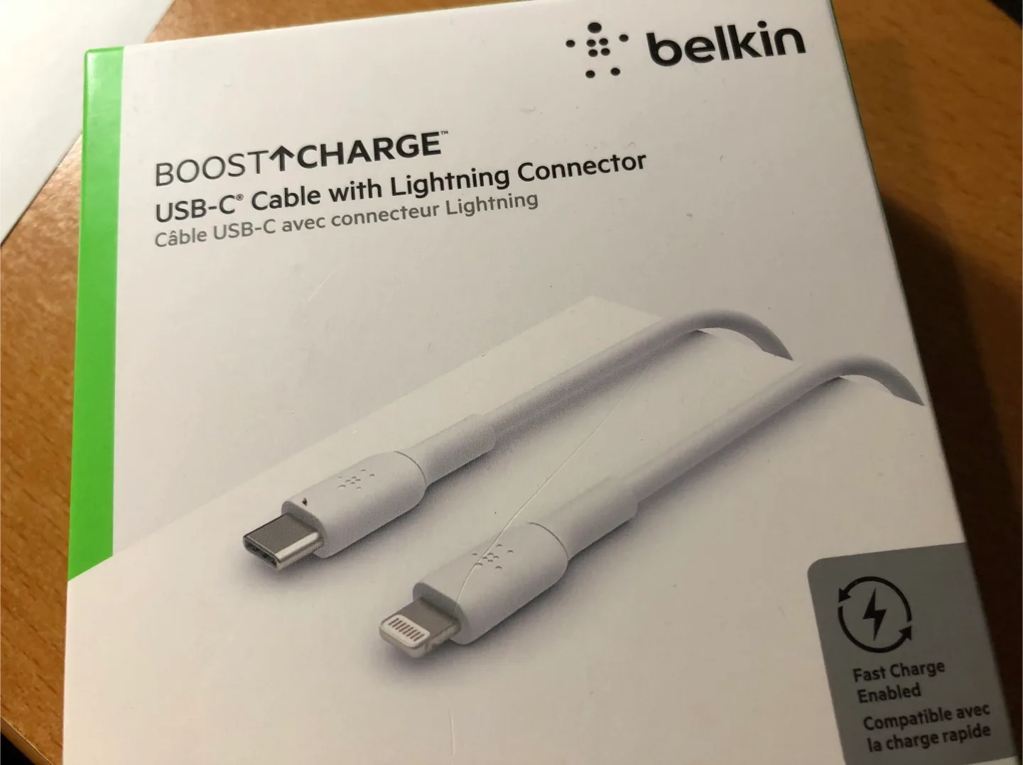 New Belkin BOOST↑CHARGE USB-C to Lightning Cable image indicator(3)
