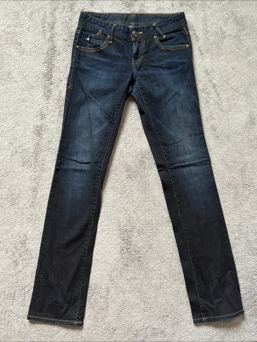 Armani Exchange Women’s Dark Wash Jeans Straight-Size 0 thumbnail