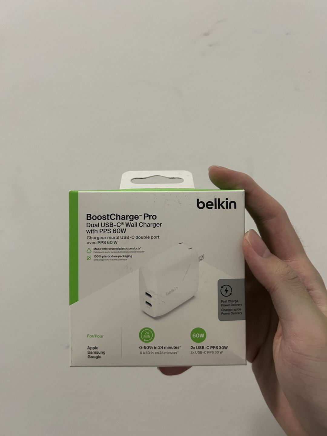 belkin boostcharge pro charger 10$
