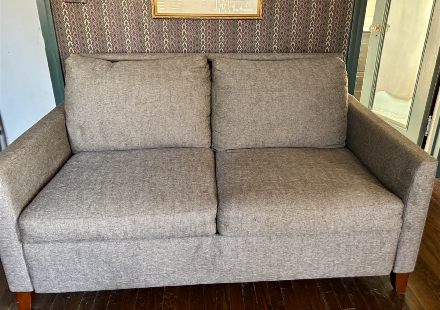 Loveseat Sofa Bed - Gray