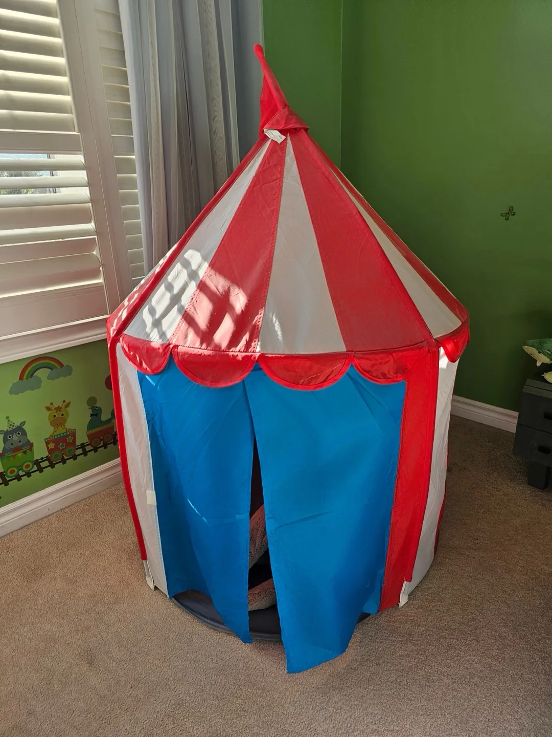 Kids Play Tent - Circus Theme ikea thumbnail