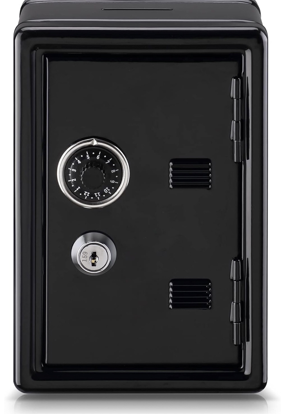 Black Safe Box with Combination Lock