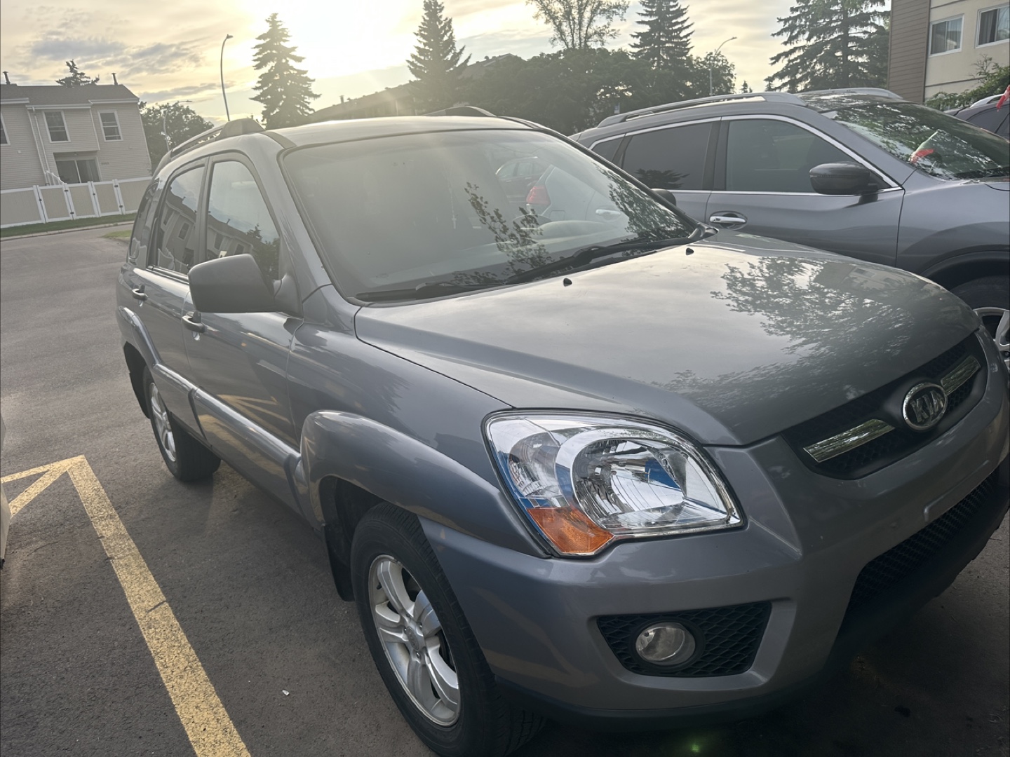 Kia Sportage SUV - Silver