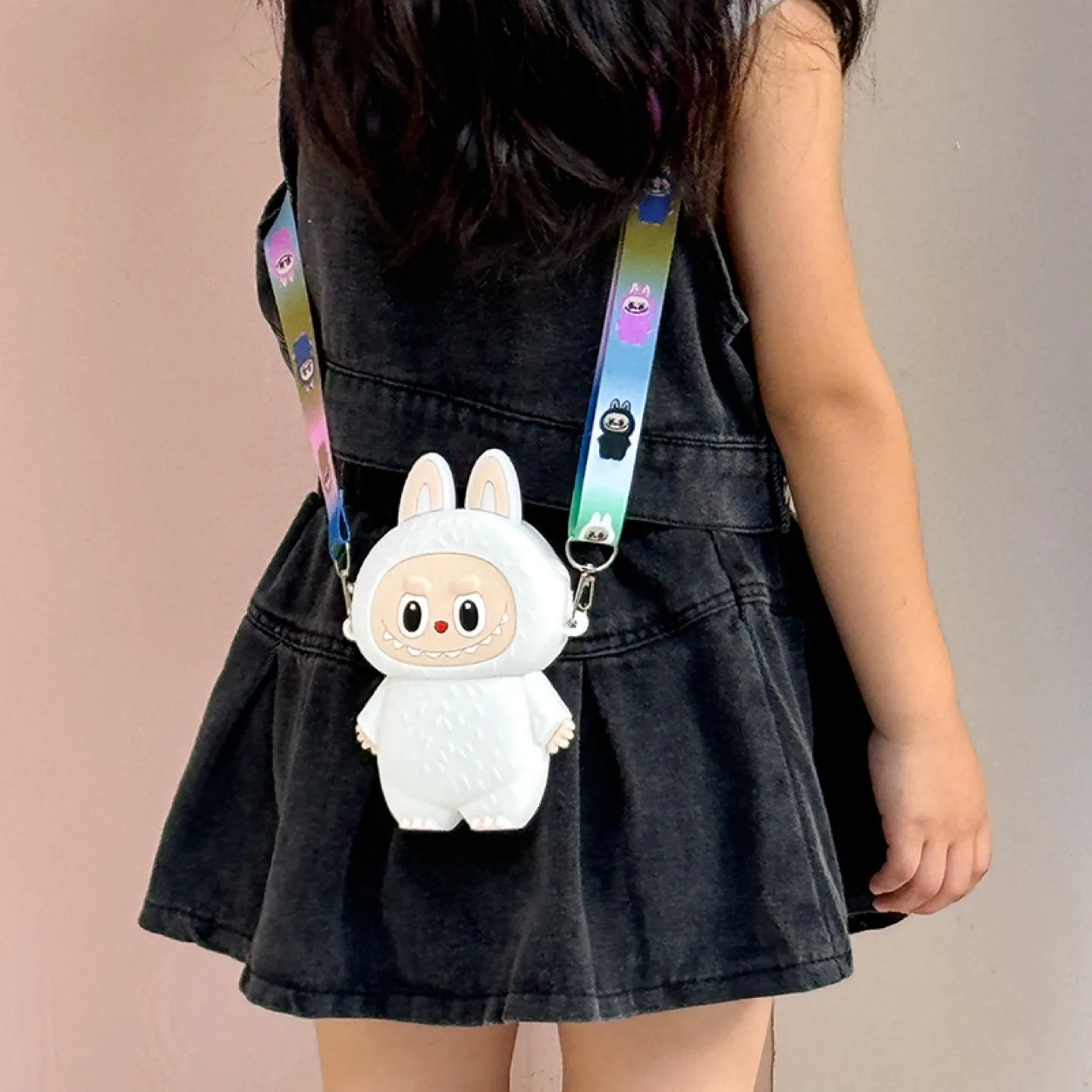 Cute Cartoon  Labubu shoulder Bag thumbnail