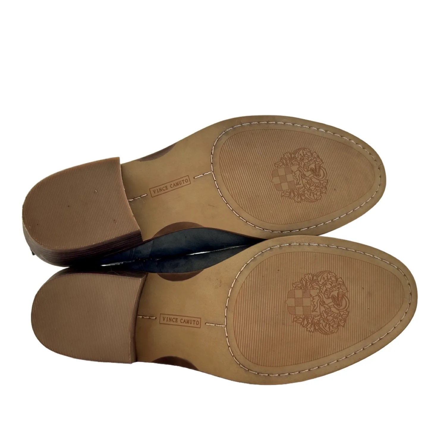 Vince Camuto Gray Suede Booties, Size 7 image indicator(9)