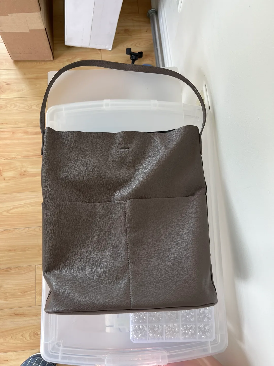 Oak + Fort Tote Bag - Taupe thumbnail