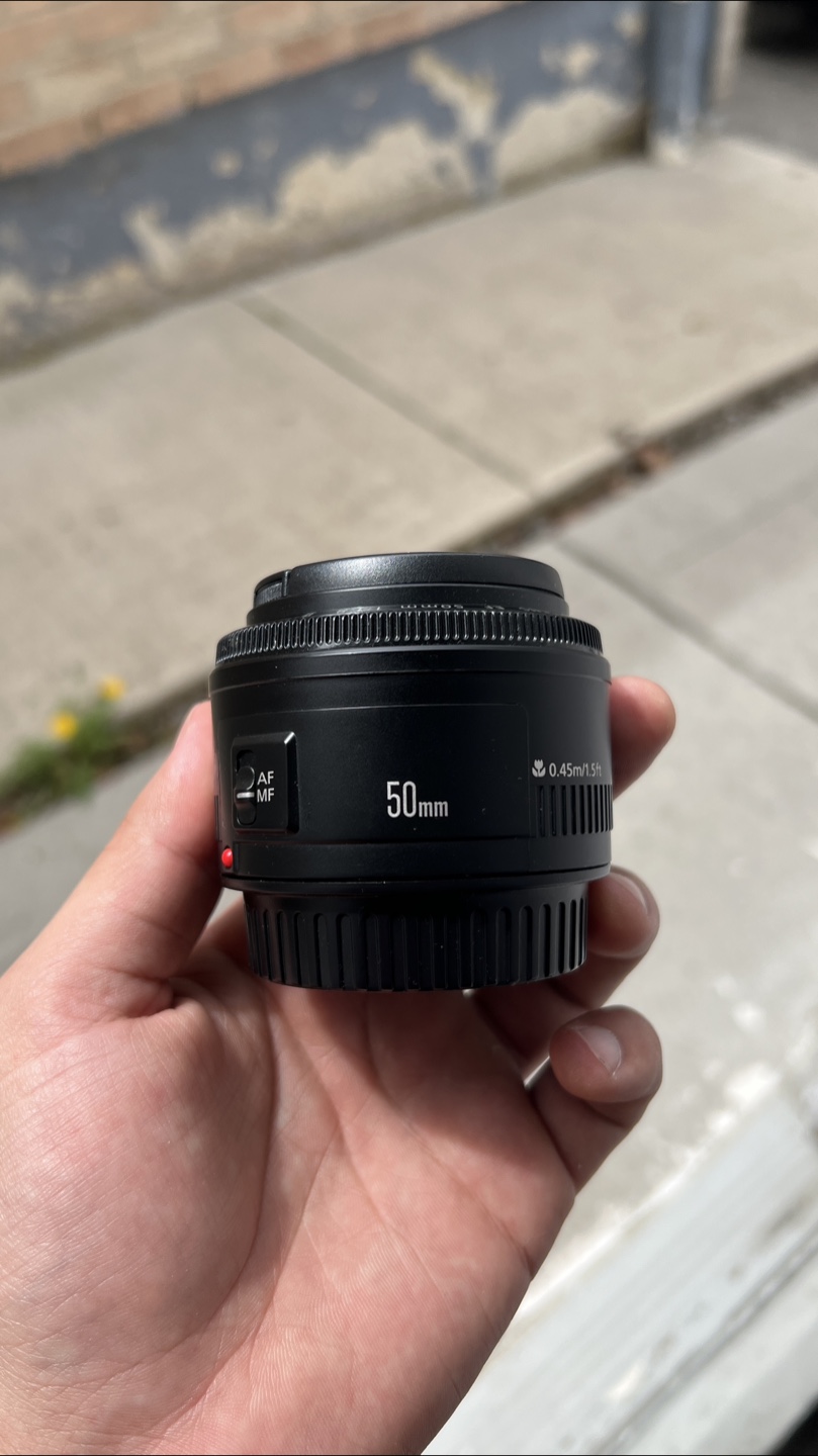 Canon EF 50mm f/1.8 II Lens
